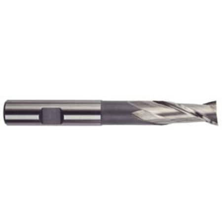 End Mill, Center Cutting Extended Length Single End, Series 1899, 58 Cutter Dia, 458 Overall L